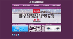 Desktop Screenshot of alainafflelou.be
